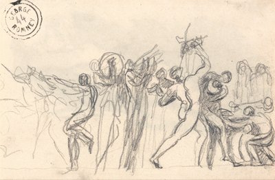 I figli di Noè che gioiscono da George Romney